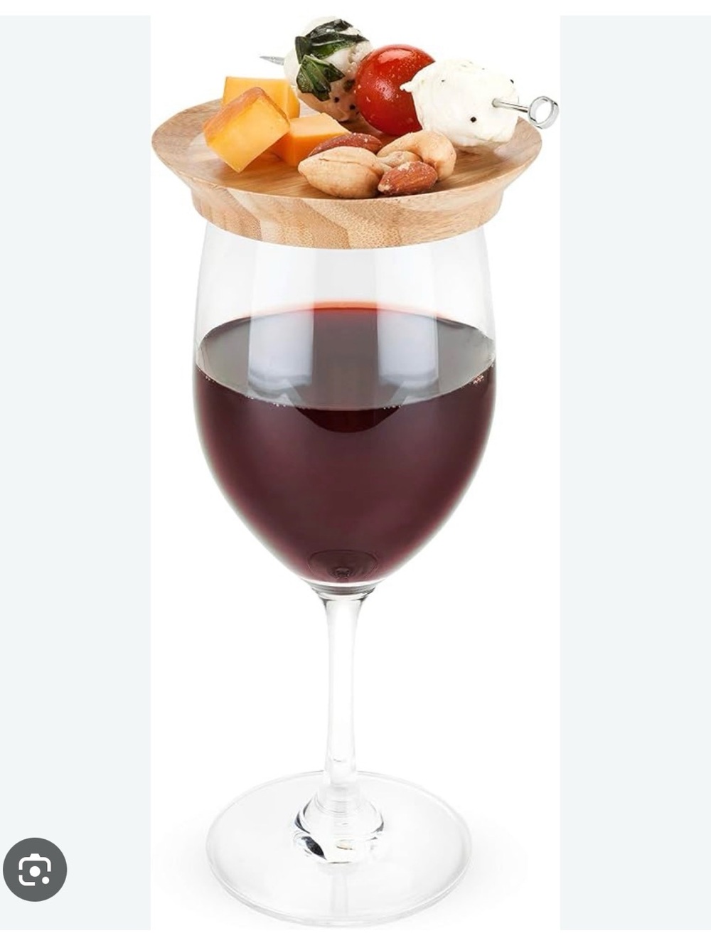 Wine Glass Charcuterie Topper